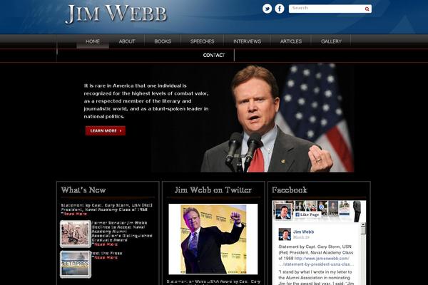 jameswebb.com site used Jameswebb