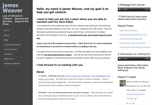 jameswweaver.com site used LiveRide