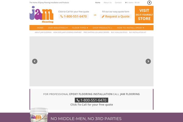 jamflooring.com site used Headway-child-theme