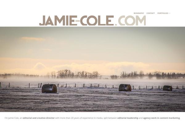 jamie-cole.com site used Themetrust-create