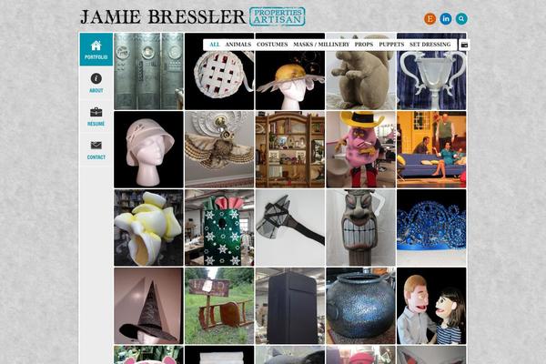 jamiebressler.com site used Prospector