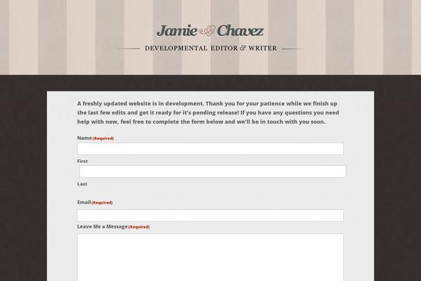 Divi theme site design template sample