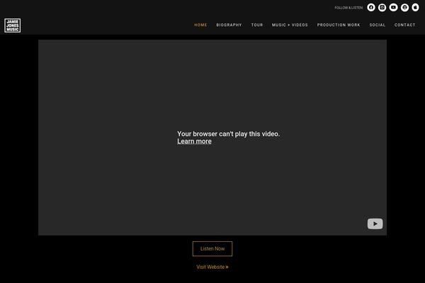 Ark theme site design template sample