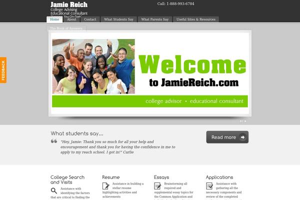 jamiereich.com site used PureVISION