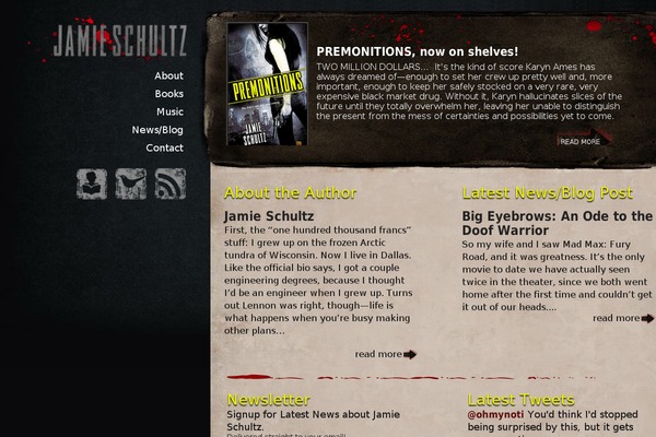 jamieschultz.net site used Jamie