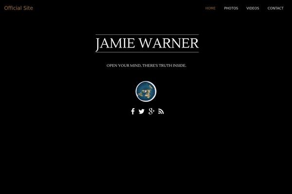 jamiewarner.com site used onetone