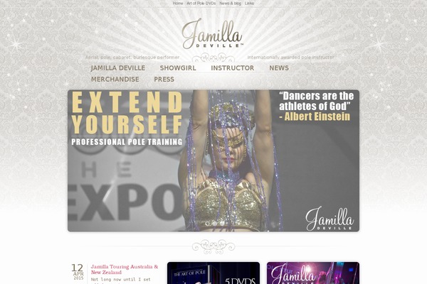 jamilla.com.au site used Jamilla