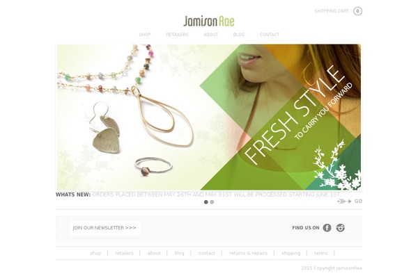 jamisonraejewelry.com site used Jamisonraejewelry