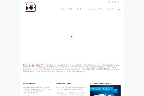 Goodspace theme site design template sample