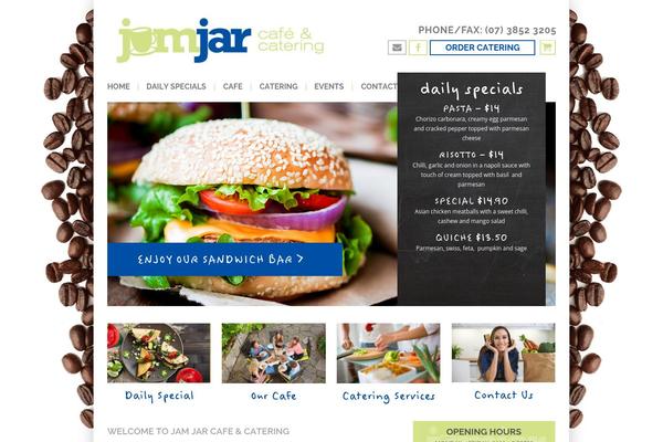 jamjarcafe.com.au site used Jamjar