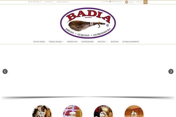 jamonesbadia.com site used Badia