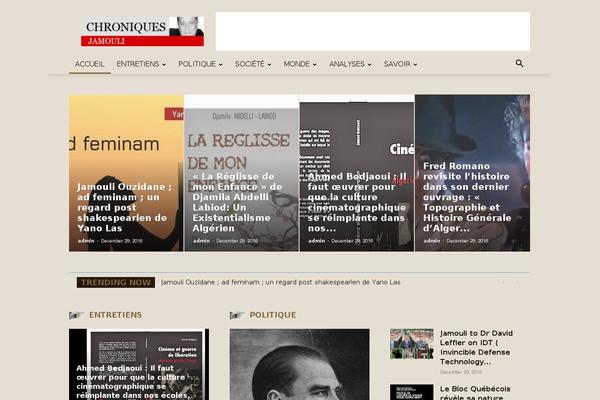 Site using WP Socializer plugin