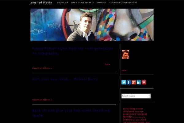 PageLines theme site design template sample