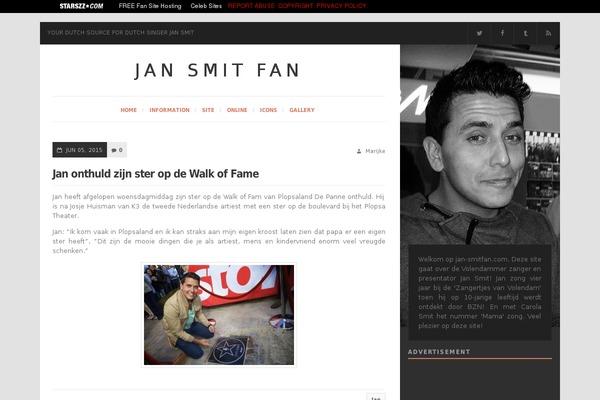 jan-smitfan.com site used Wp01_sin21