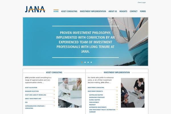 jana.com.au site used Jana