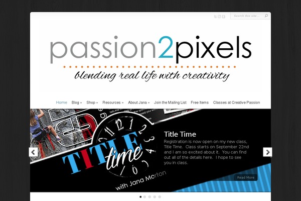 Chameleon theme site design template sample