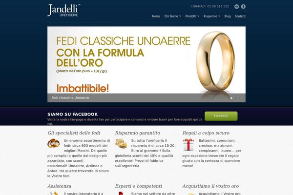 jandelli.it site used Venture-wp
