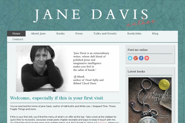 jane-davis.co.uk site used Beckett-child