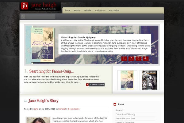 janehaigh.com site used Coldstone