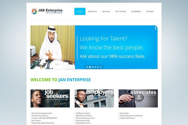janenterprise.com site used Jan-enterprise