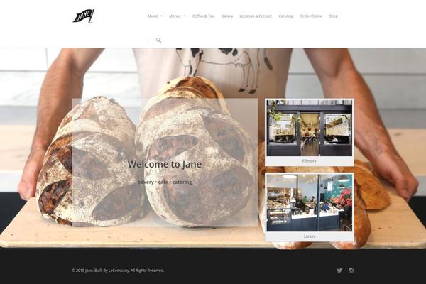Salient theme site design template sample