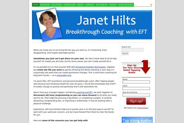 janethilts.com site used Thesis 1.8.6