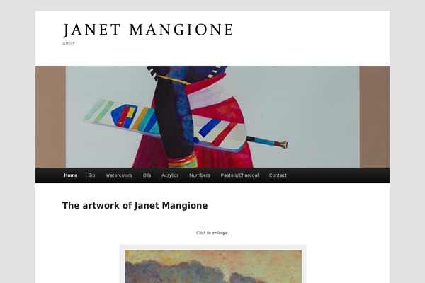 janetmangione.com site used Twentyelevenchild