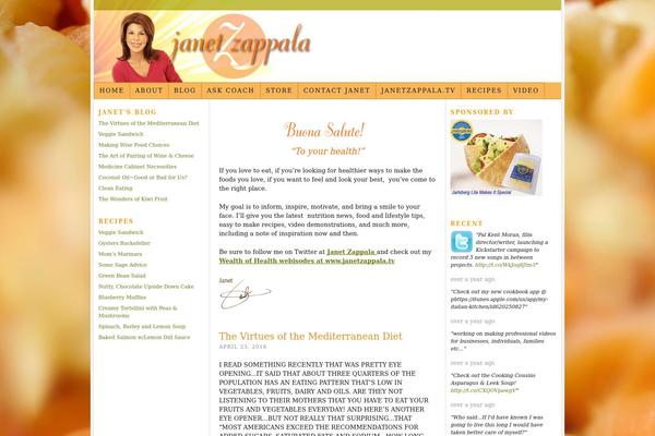 janetzappala.com site used Thesis 1.7