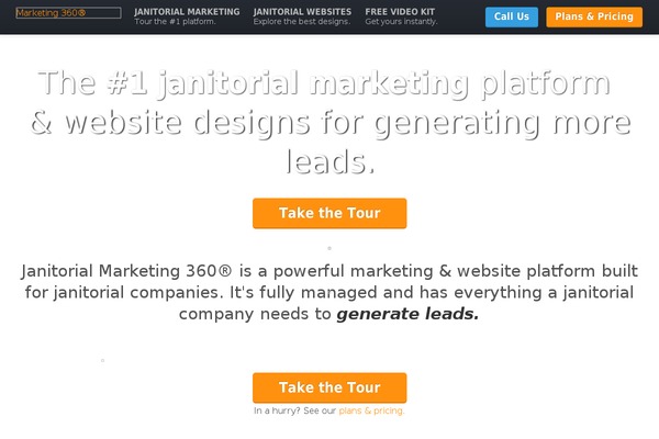 janitorialmarketing360.com site used Marketing360-vertical