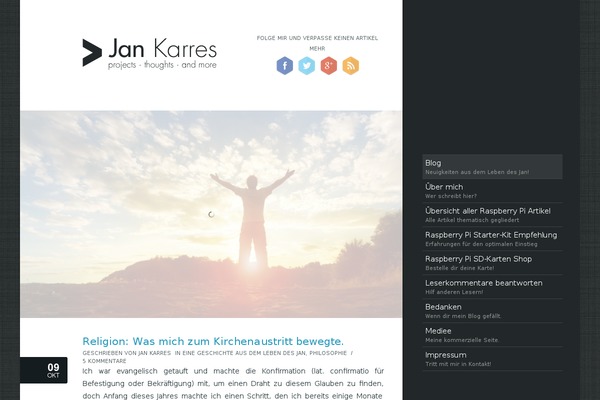 Impreza theme site design template sample