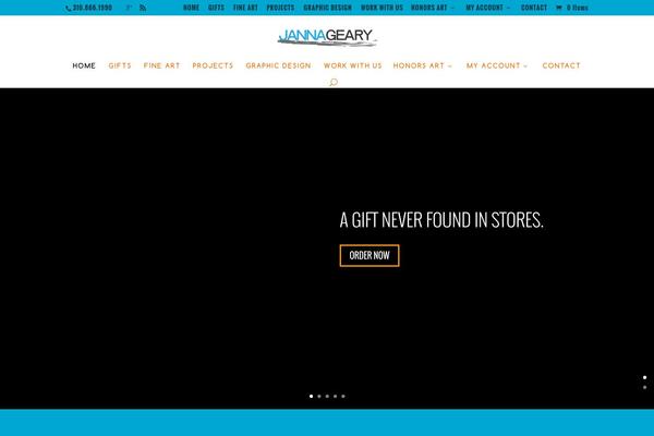 Divi theme site design template sample