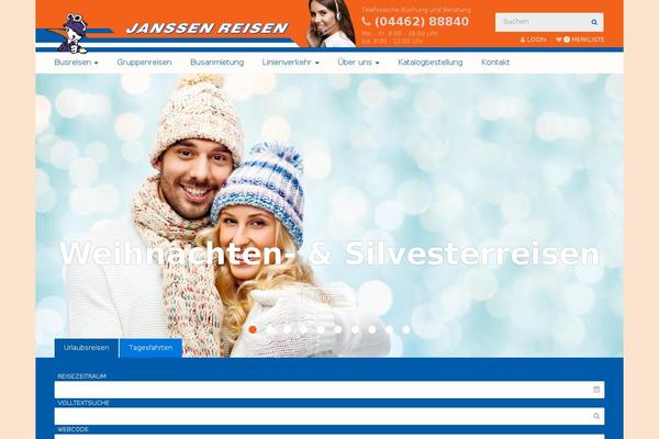 janssen-reisen.de site used Truetheme