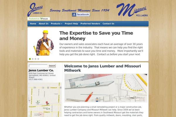 jansslumber.com site used Avalon