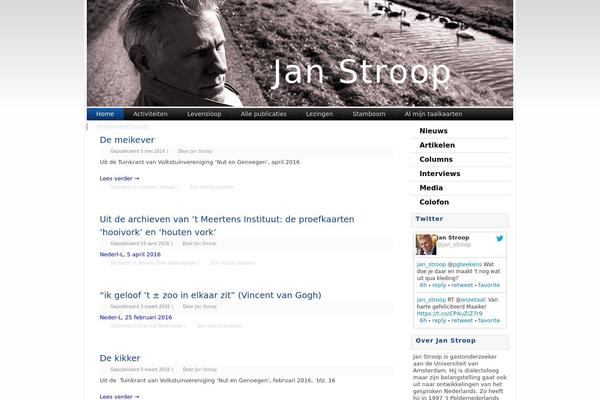 janstroop.nl site used Janstroop2013_v1