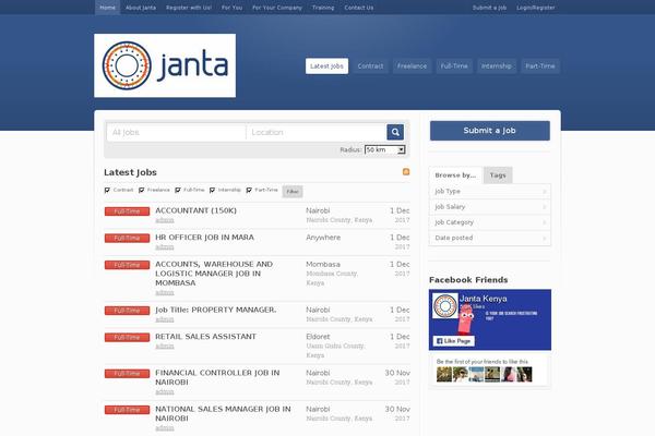 jantakenya.com site used Jobroller