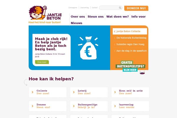jantjebeton.nl site used Jantjebetonv6