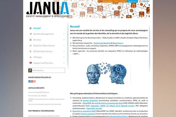 janua.fr site used Janua