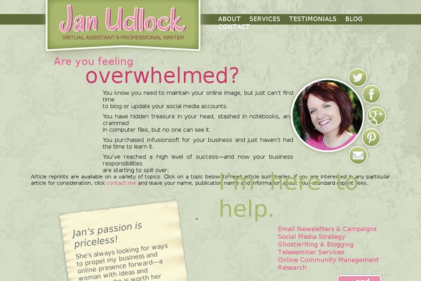 janudlock.com site used Janudlock-theme-2013