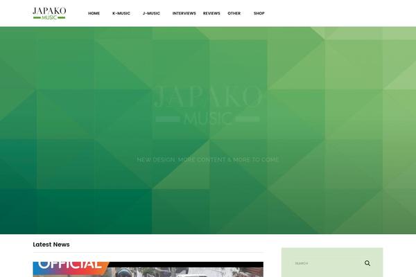 japakomusic.com site used Japako