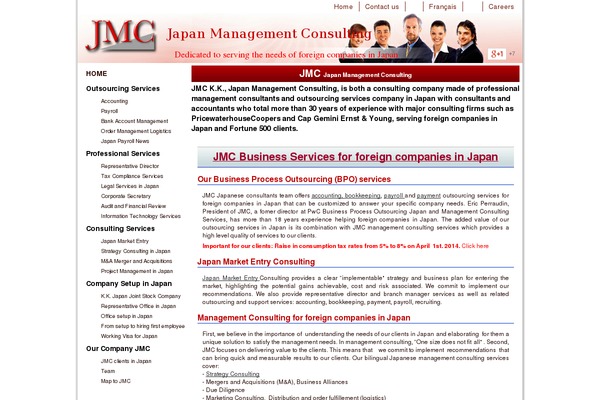japanconsult.com site used Red01