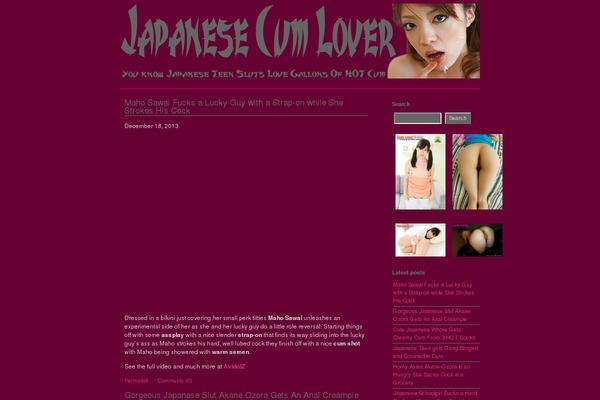 japanesecumlover.com site used Basic2col20