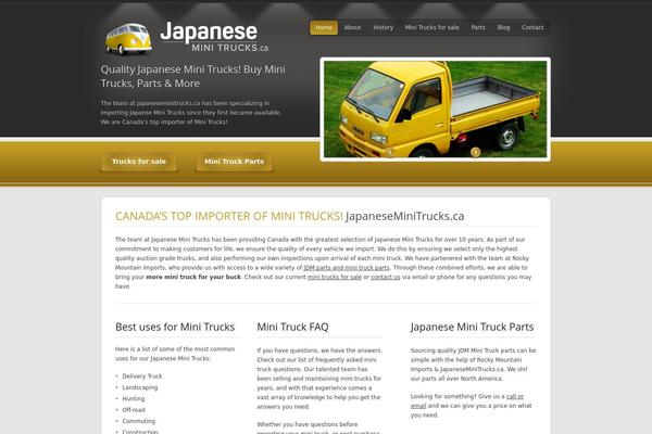 japaneseminitrucks.ca site used Minitruck