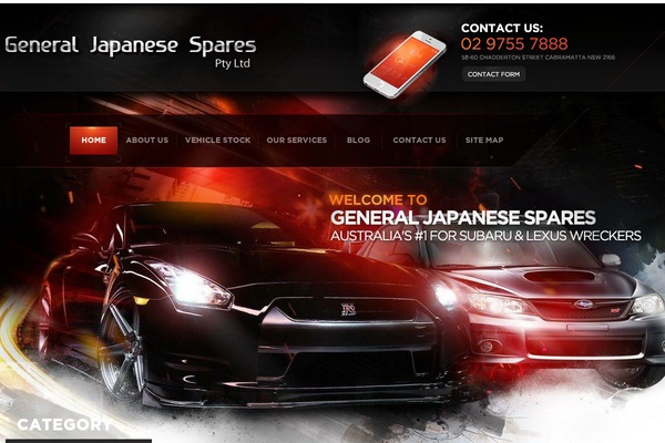 japanesespares.com.au site used Generaljapanese