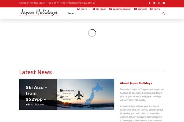 japanholidays.com.au site used Avada4.0.3