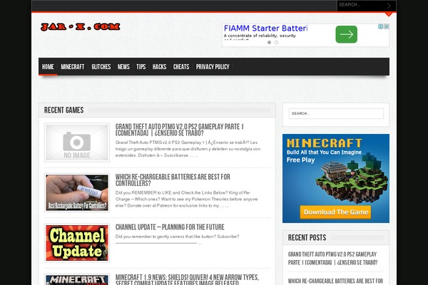 Gameleon_theme theme site design template sample