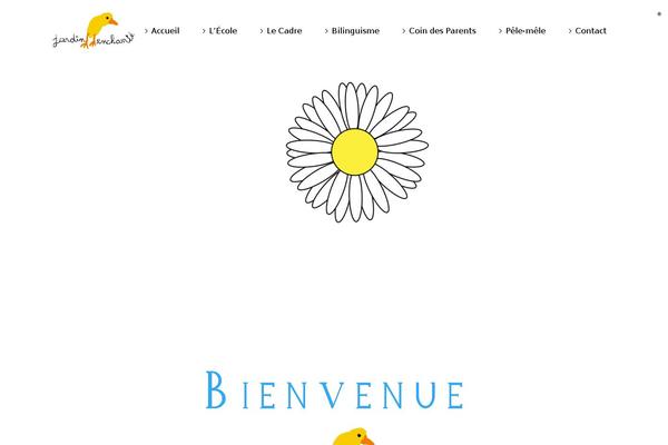 jardin-enchante.fr site used Scalia-one-page-child