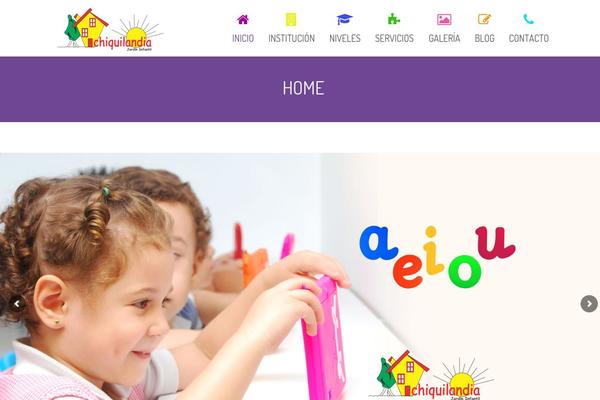 Wp-kindergarten theme site design template sample