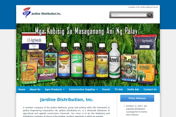 jardinedistribution.com site used Jerdine