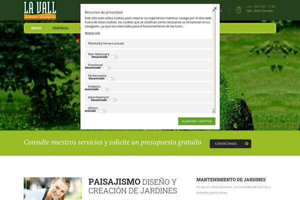 Gardencare theme site design template sample