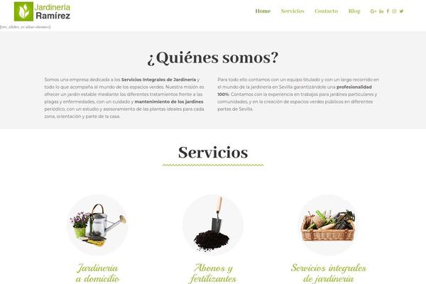 Bridge theme site design template sample